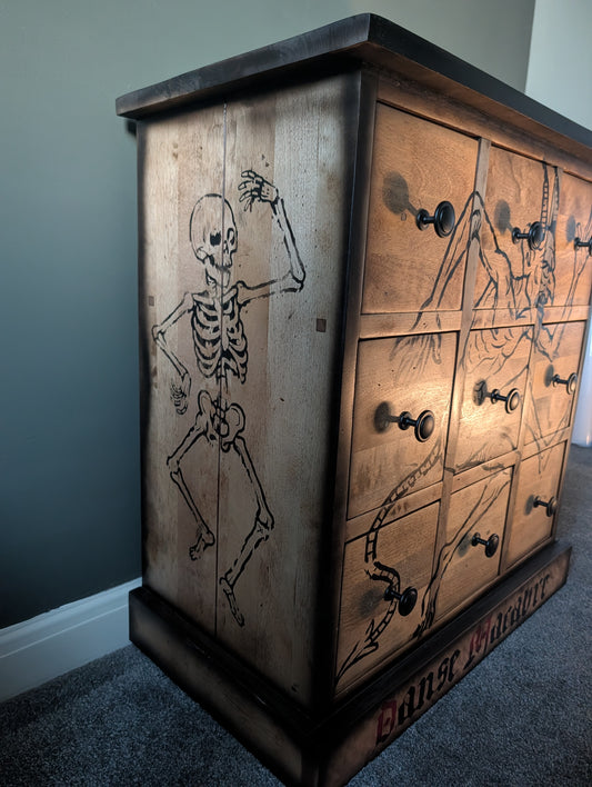 Danse Macabre Chest of Drawers