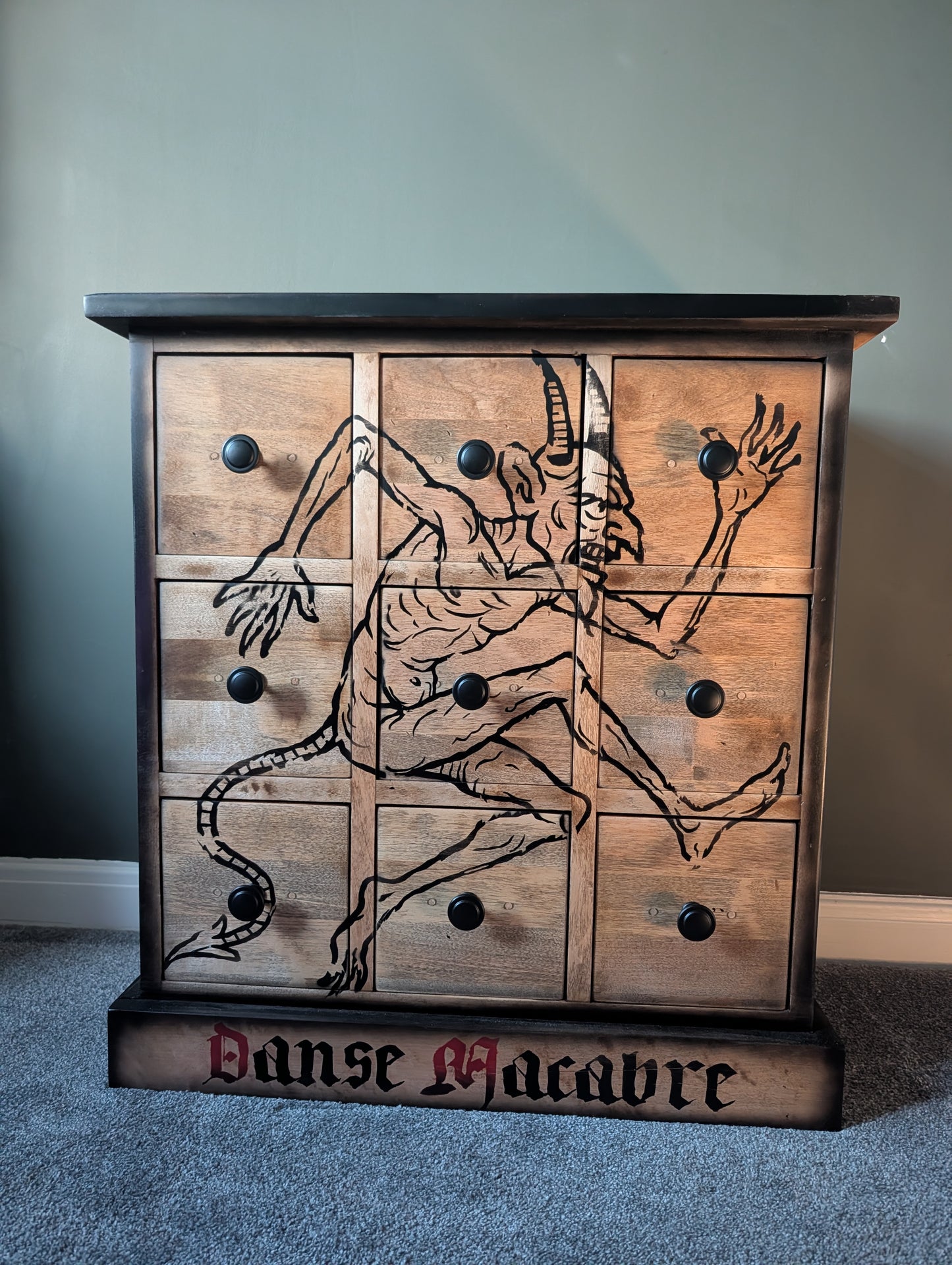 Danse Macabre Chest of Drawers