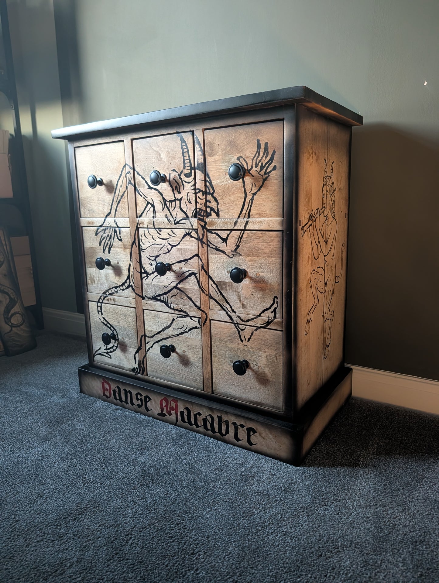 Danse Macabre Chest of Drawers