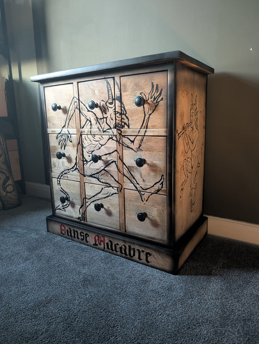Danse Macabre Chest of Drawers